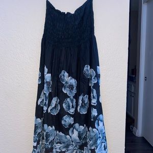 Back and Gray summer dress